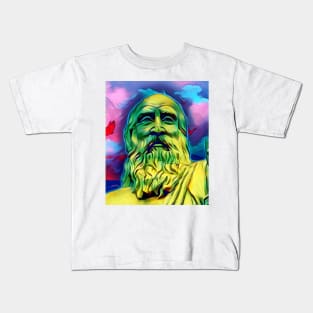 Diogenes Colourful Portrait | Diogenes Artwork 7 Kids T-Shirt